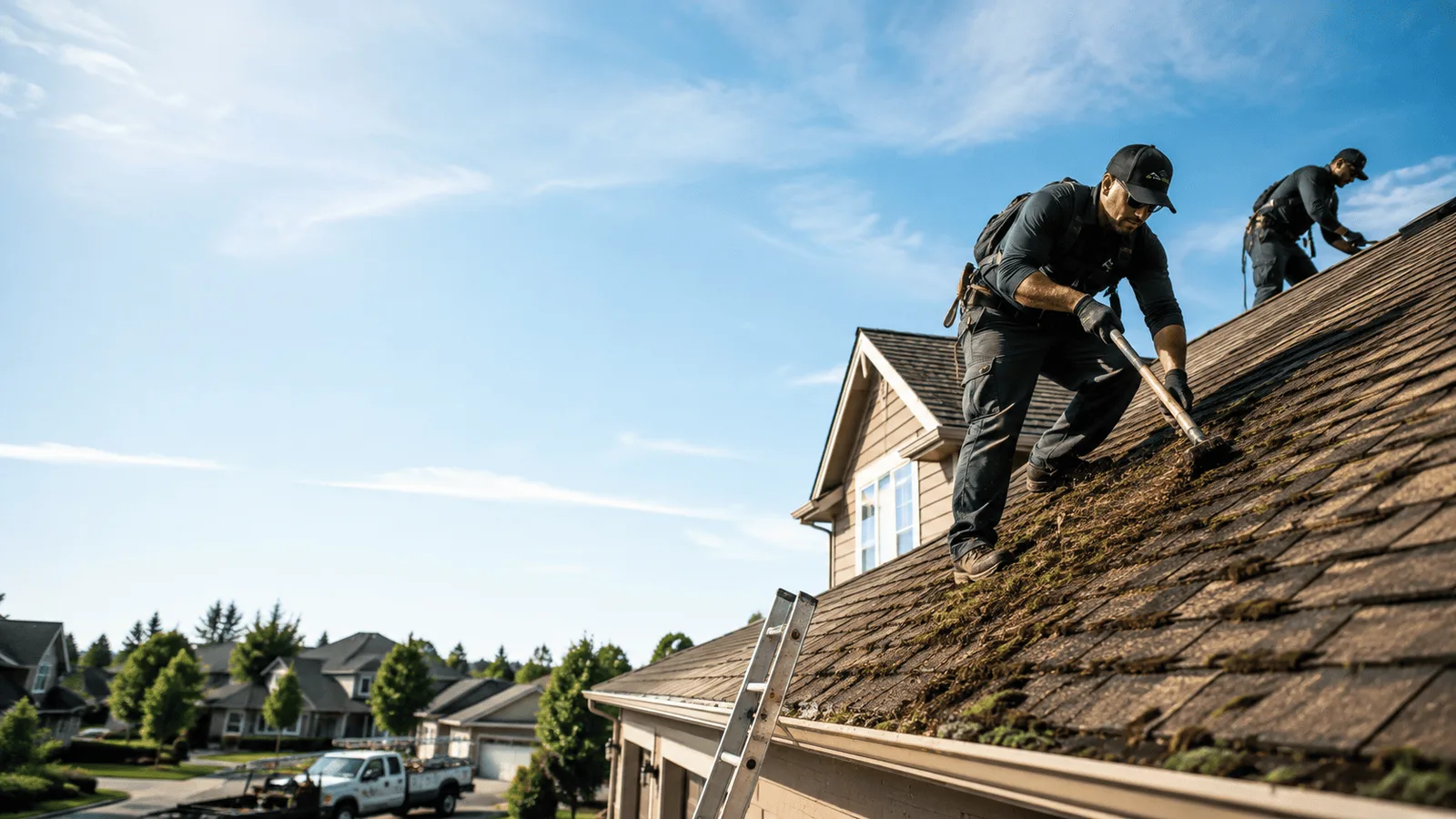 Roof Moss Removal in Yorktown, TX near me